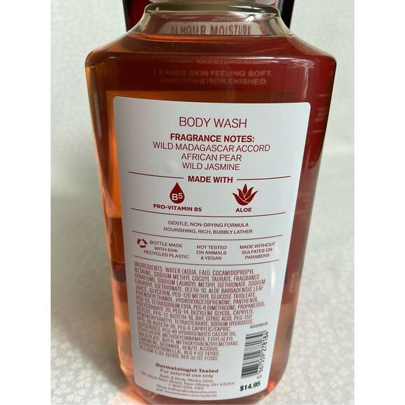 Bath and Body Works WILD MADAGASCAR VANILLA 4 Piece Set - Picture 5 of 6